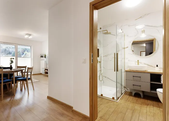 Ale Widok Cicha - Centrum Z Miejscem Postojowym Lejlighed Krynica Zdroj